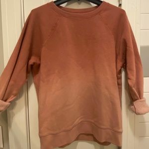 American Eagle ombré crew neck sweatshirt